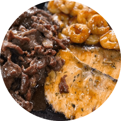 Extra Shrimp / Beef / Salmon